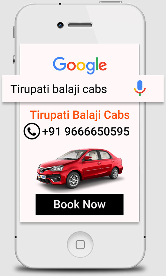 Cabs in Tirupati Car rentals in Tirupati Travels in Tirupati Cab